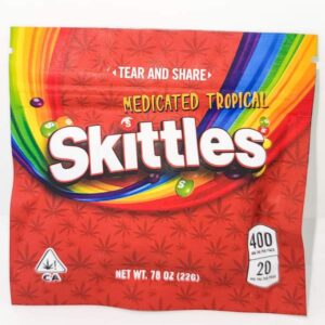Buy Medicated Tropical Skittles 400mg THC