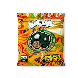 Buy One Up Sour Brite Crawlers 600mg THC