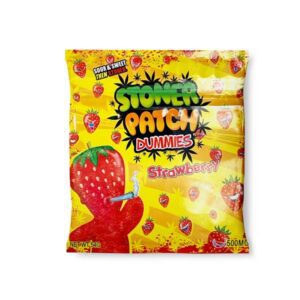 Buy Stoner Patch Strawberry Gummies 500mg THC